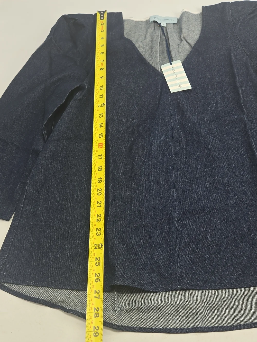 NEW Tuckernuck Tetley Blouse Blue L
